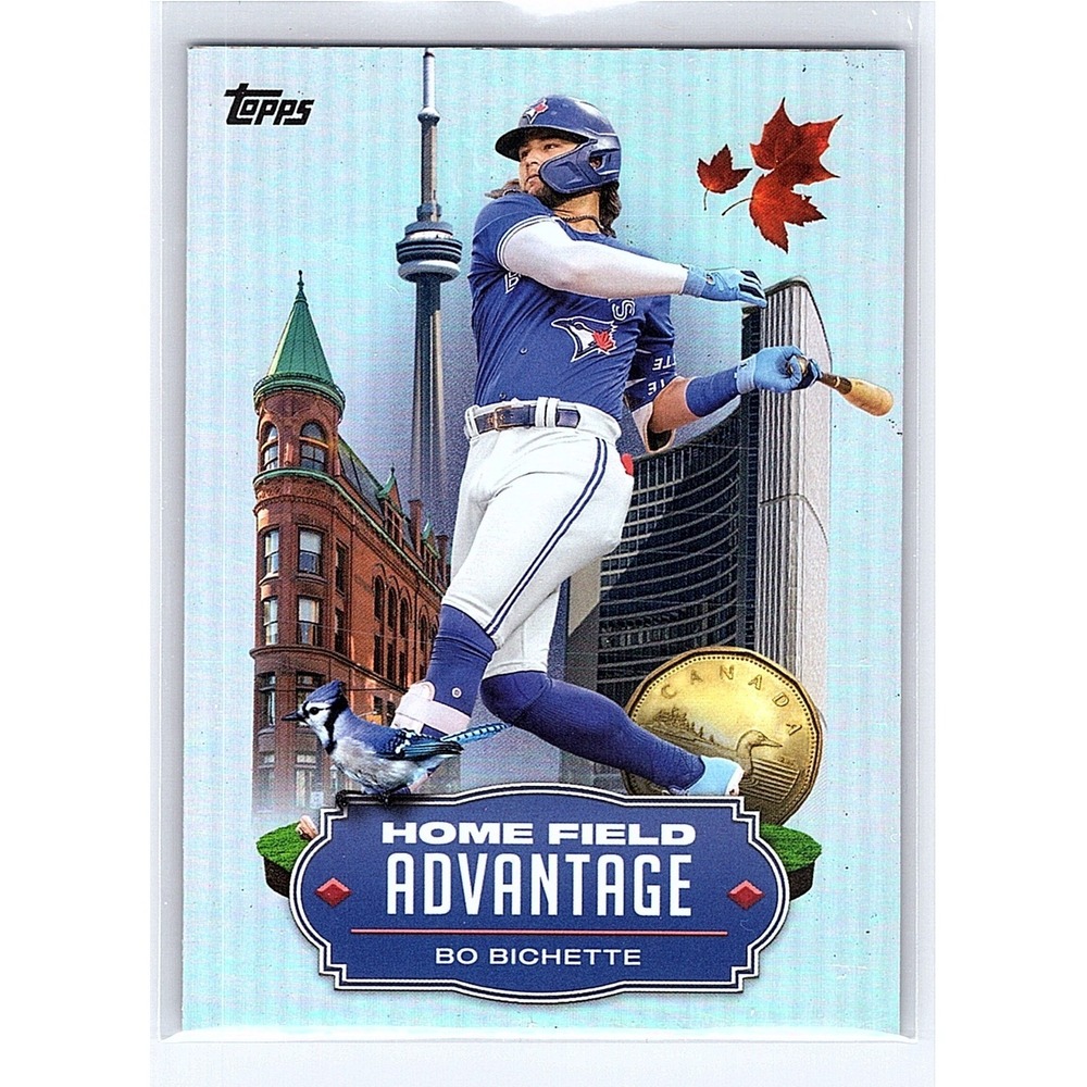 2023 Topps Series 1 - Home Field Advantage Bo Bichette #HA-5 Toronto Blue Jays